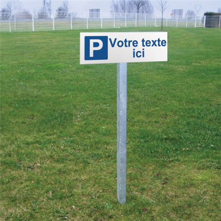 Panneau de parking personnalisé