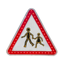 Panneaux lumineux A13a pour écoles