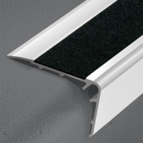 Nez de marche aluminium antidérapant à visser