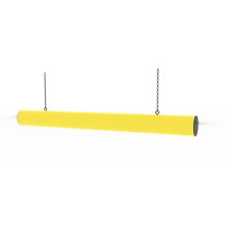 Barrière de limitation hauteur jaune