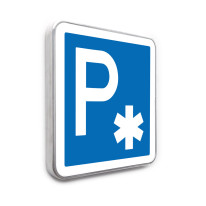 Panneau de stationnement - Parking Ambulances