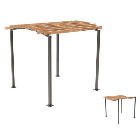Pergola module initial gris
