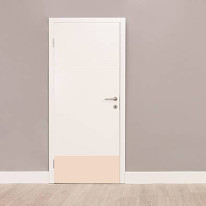 Plaque de bas de porte beige
