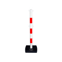 poteau rouge et blanc 4kg