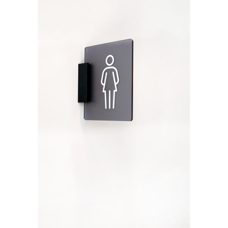 Drapeau H150 x L115 - Toilettes Femme - Gamme ICE