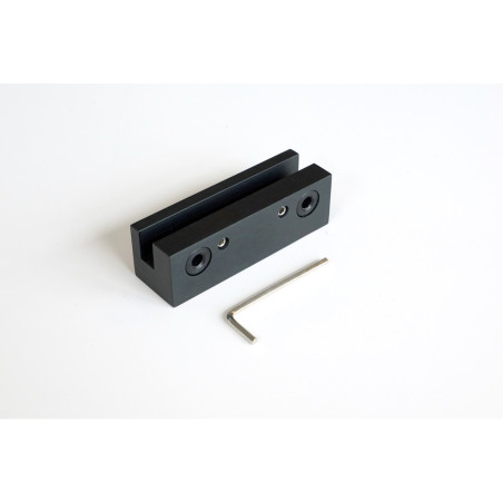 Plaque de porte H150 x L100 - Douche - Fixation pince - Gamme ICE