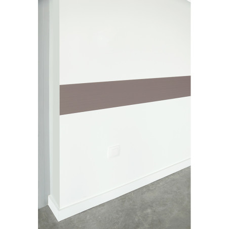 protection murale marron