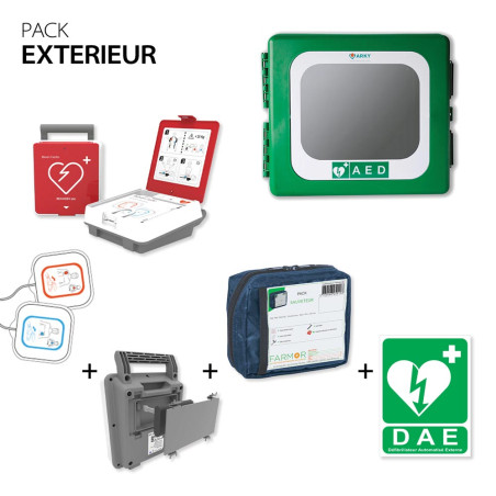 pack extérieur defibrillateur pack extérieur defibrillateur