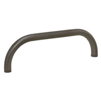 Arceau de bordure acier - Ø 60 mm - gris - l. 1 000 mm