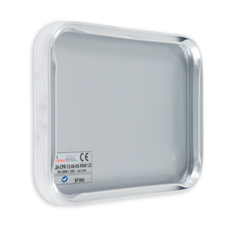 Panonceau Texte Personnalisé 2 lignes - Dos - 250x350 mm - Gamme standard