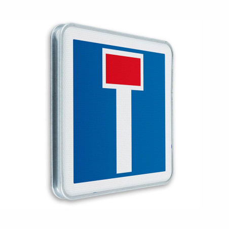 Panneau Voie sans issue - C13a - Gamme standard - Classe 1