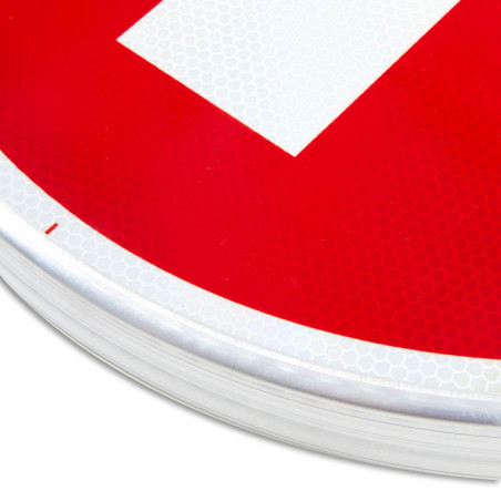 Panneau Sens interdit - B1 - Zoom avant - Gamme standard - Classe 2