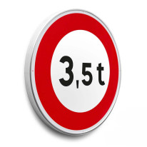 Panneau Limitation de tonnage 3.5 t - Gamme standard - Classe 1