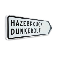 Panneau de position - type D21b (2 lignes) - Gamme standard - Classe 1