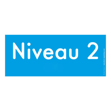 Plaque de Porte Pop Art® en plexi - Niveau 2 - Tex Plaque de Porte Pop Art® en plexi - Niveau 2 - Tex