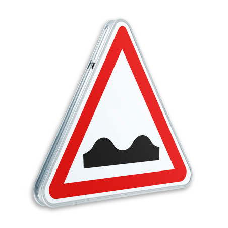 Panneau de danger Dos d´âne - A2a - Gamme standard - Classe 1