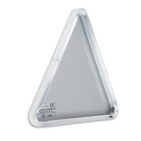 Panneau Traversée d´une aire de danger aérien - A23 - Dos - Gamme standard