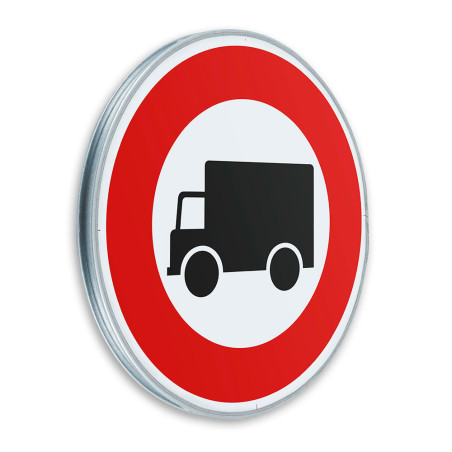 Panneau Accès interdit aux camions - B8 - Gamme standard - Classe 1 Panneau Accès interdit aux camions - B8 - Gamme standard - Classe 1