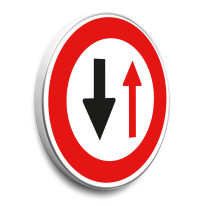 Panneau Cédez le passage à la circulation - B15 - Gamme standard - Classe 1