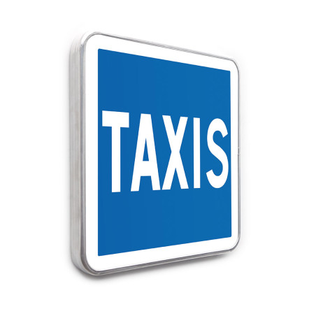 Panneau d´indication Taxis - C5 - Gamme standard - Classe 1 Panneau d´indication Taxis - C5 - Gamme standard - Classe 1