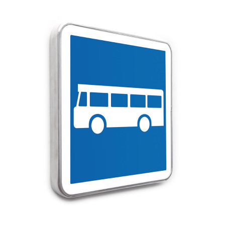 Panneau Arrêt d´autobus - C6 - Gamme standard - Classe 1 Panneau Arrêt d´autobus - C6 - Gamme standard - Classe 1