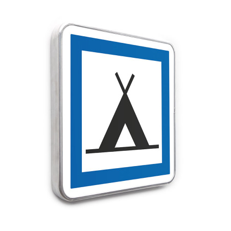 Panneau Camping pour tentes - CE4a - Gamme standard - Classe 1 Panneau Camping pour tentes - CE4a - Gamme standard - Classe 1