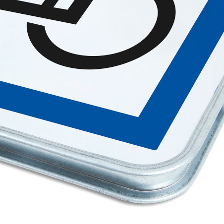 Panneau Installations accessibles aux personnes handicapées - CE14 - Zoom avant - Gamme éco - Classe 1