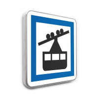 Panneau d´indication Téléphérique - CE20a - Gamme standard - Classe 1