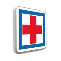 Panneau Poste de secours - CE1 - Gamme standard - Classe 1