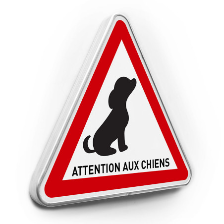 Panneau Routier Attention aux Chiens - Gamme standard - Classe 1 Panneau Routier Attention aux Chiens - Gamme standard - Classe 1