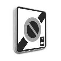 Panneau Sortie de zone de stationnement à durée limitée - B50c - Gamme standard - Classe 1