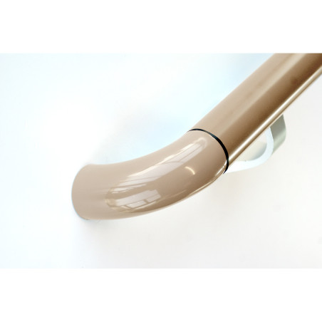 Embout retournant pour main courante cylindrique -