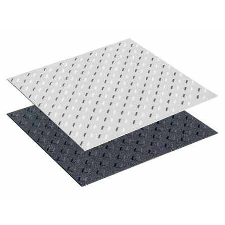 passage traversant noir et blanc