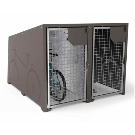 Box à vélos en situation