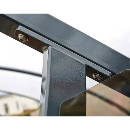 Abri pour vélo - Fixation