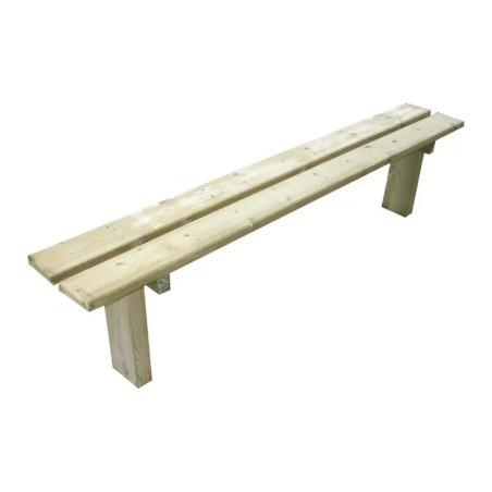 banquette en bois 2 lames