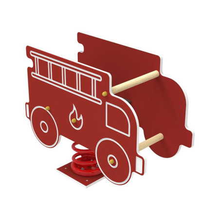 jeu sur ressort camion de pompier