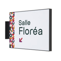 Drapeau signalétique gamme Pégase noire