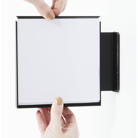 Drapeau signalétique gamme Pégase noire