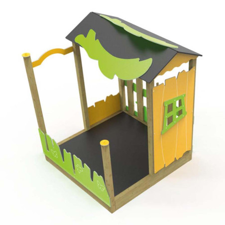 Cabane pour enfants design jungle