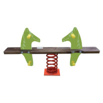 jeu à bascule pour enfants cheval