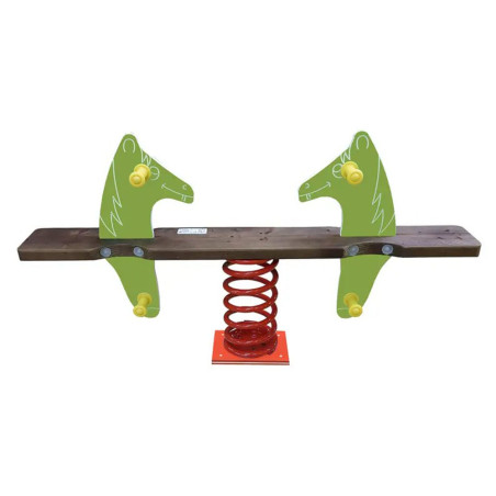 jeu à bascule pour enfants cheval