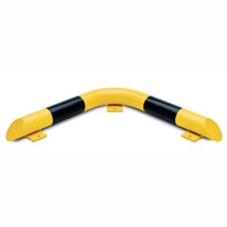 Arceau d´angle haute visibilité sur platines - Gamme Standard - H 86 mm