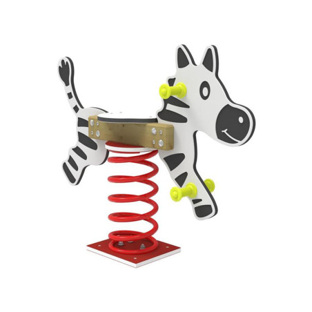 jeu à ressort zèbre