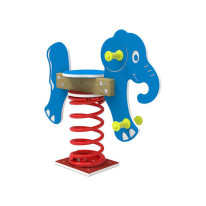 jeu sur ressort éléphant