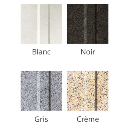 nuancier bande de perception granitée