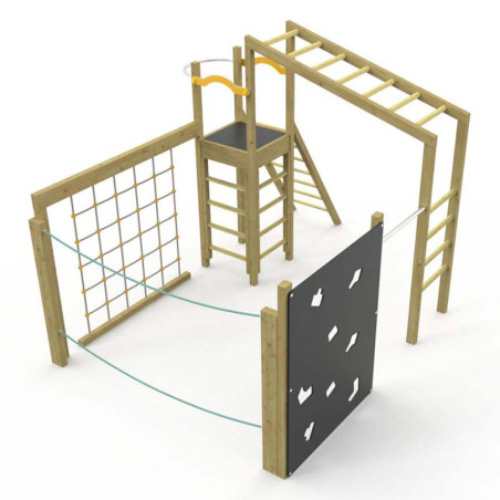 jeux à grimper avec échelle