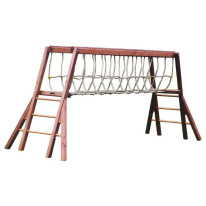 Parcours d'obstacles pont amazonien