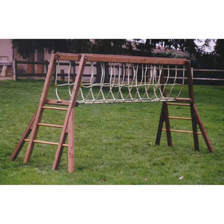 Parcours d'obstacles pont amazonien