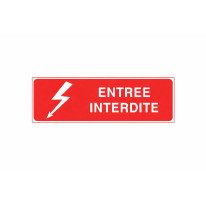 Entrée interdite STF 2511S